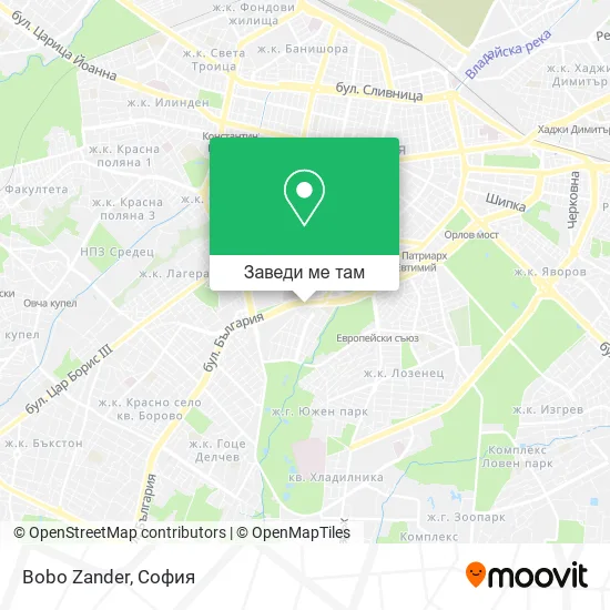 Bobo Zander карта