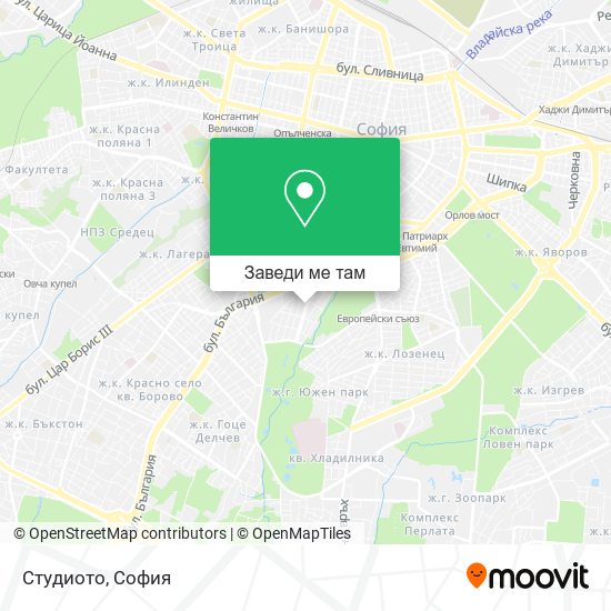 Студиото карта