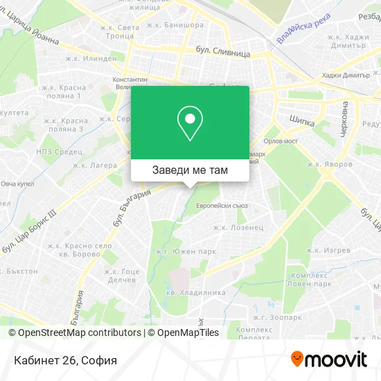 Кабинет 26 карта