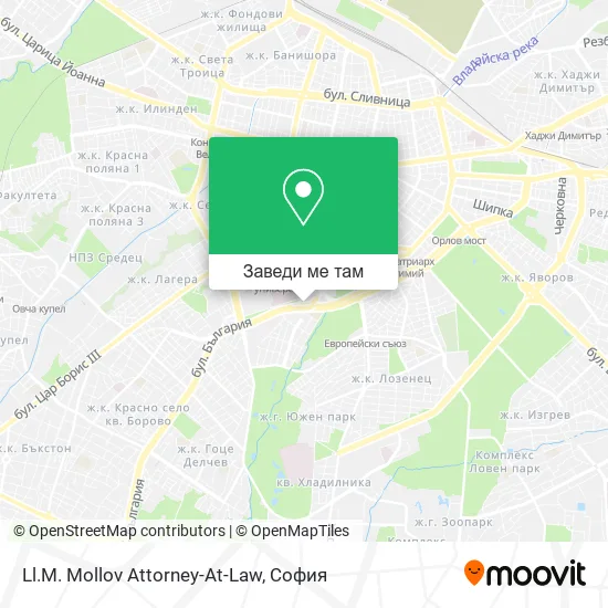 Ll.M. Mollov Attorney-At-Law карта