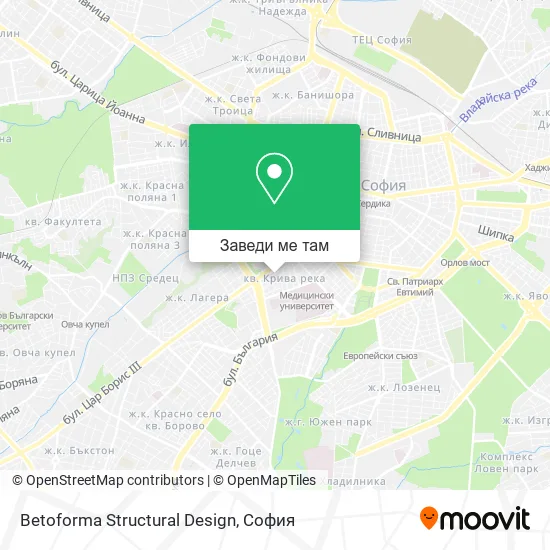 Betoforma Structural Design карта
