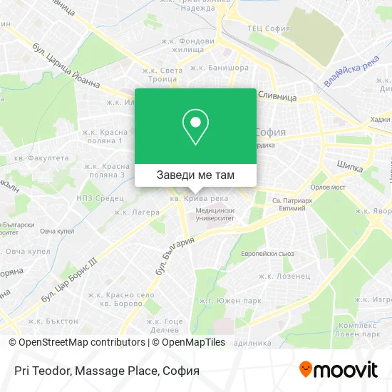 Pri Teodor, Massage Place карта