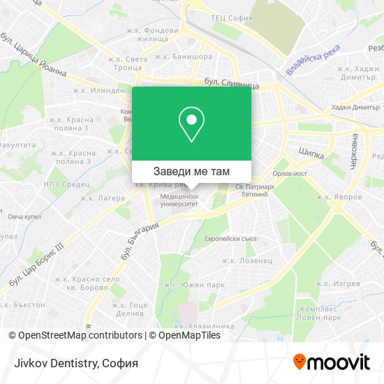 Jivkov Dentistry карта