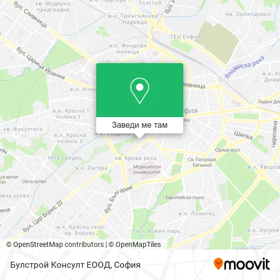 Булстрой Консулт ЕООД карта