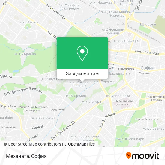 Механата карта