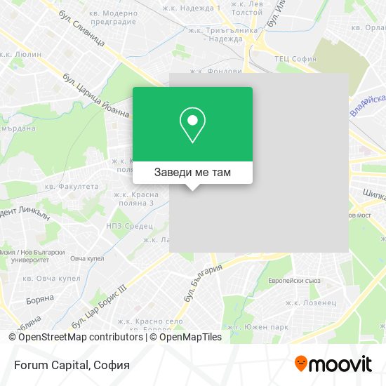 Forum Capital карта