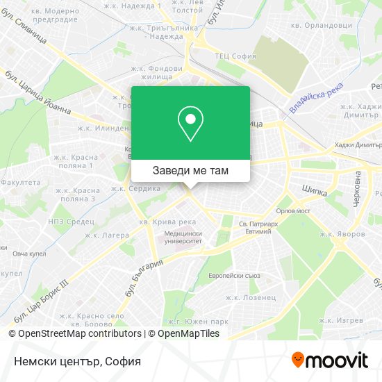 Немски център карта