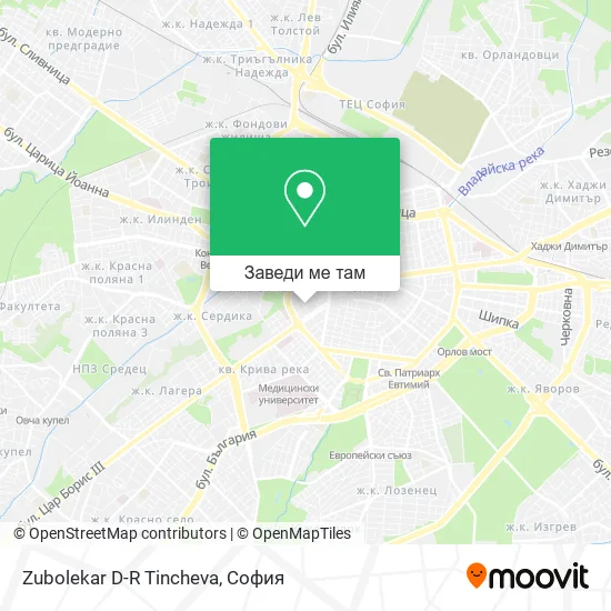 Zubolekar D-R Tincheva карта