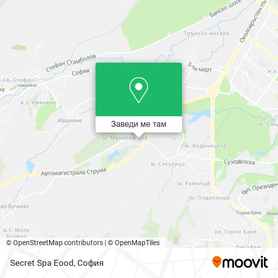 Secret Spa Eood карта