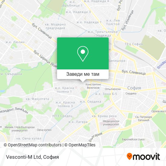 Vesconti-M Ltd карта