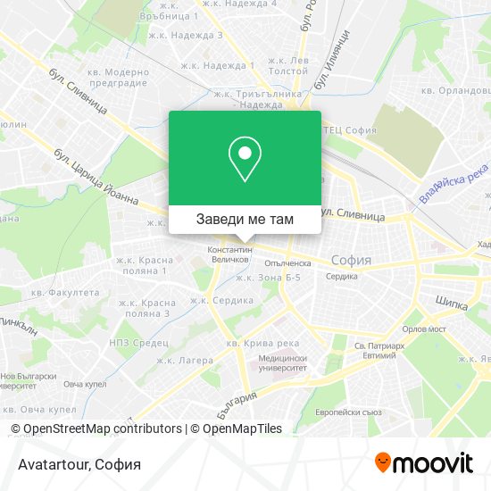 Avatartour карта