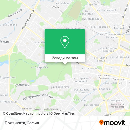 Полянкaтa карта