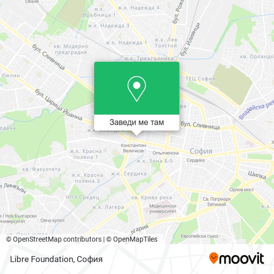Libre Foundation карта