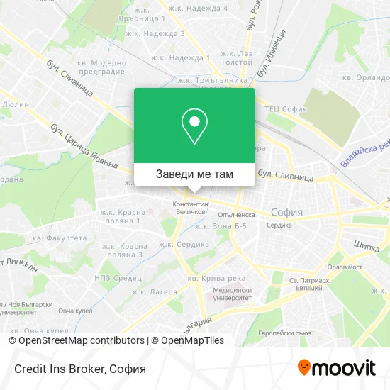 Credit Ins Broker карта