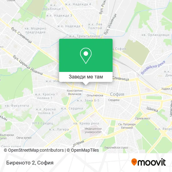 Биреното 2 карта