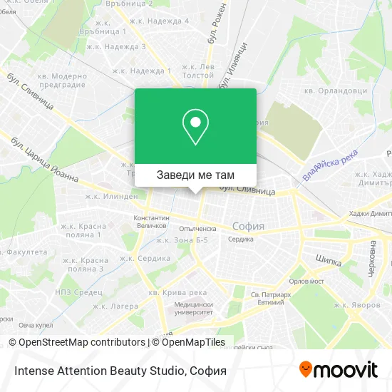 Intense Attention Beauty Studio карта