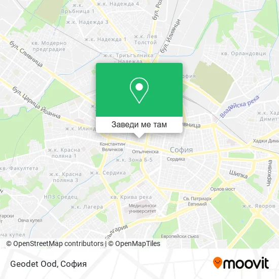 Geodet Ood карта