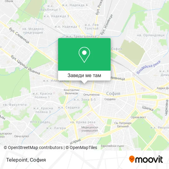Telepoint карта