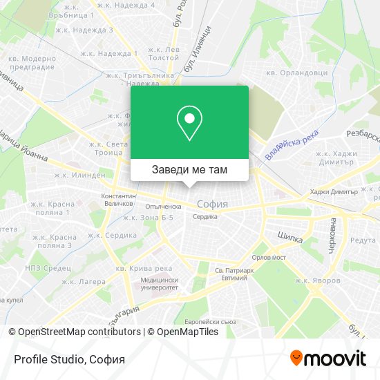 Profile Studio карта