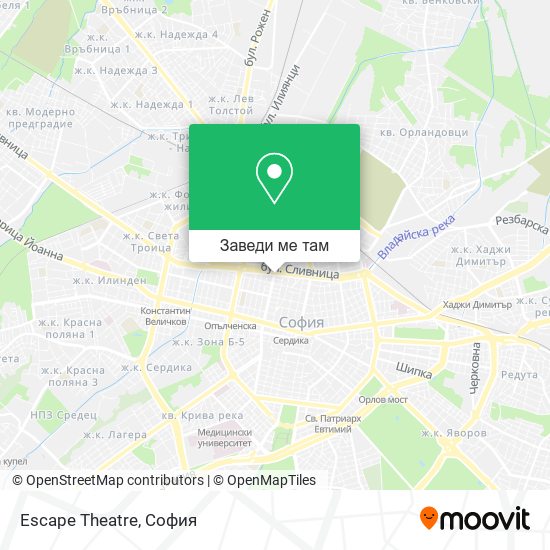 Escape Theatre карта