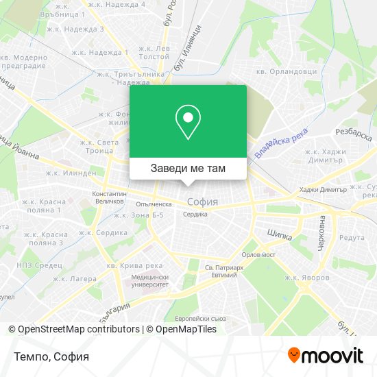 Темпо карта
