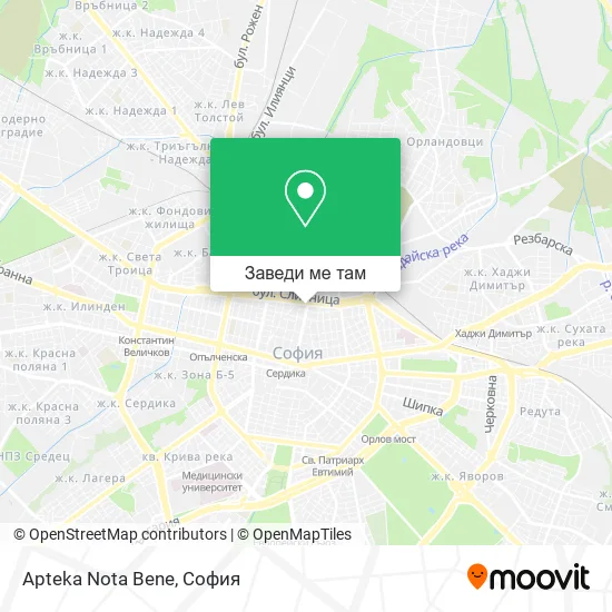 Apteka Nota Bene карта