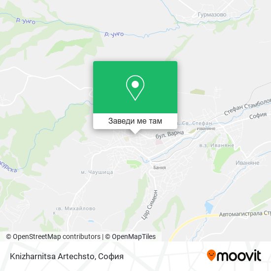 Knizharnitsa Artechsto карта