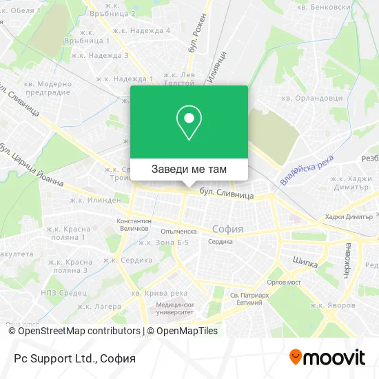 Pc Support Ltd. карта