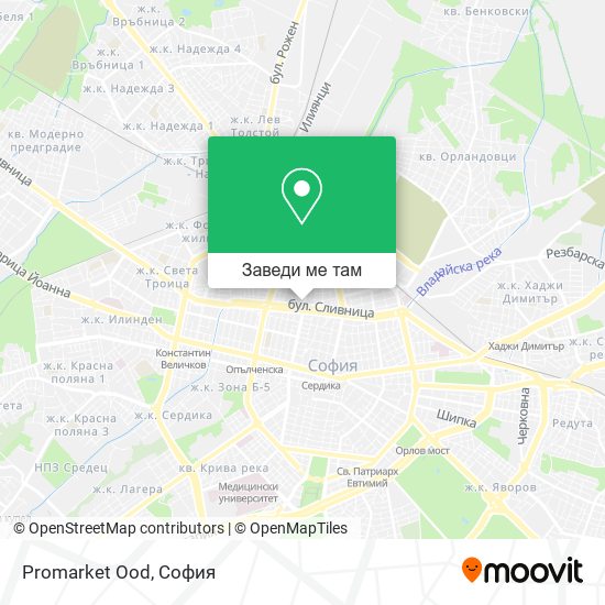 Promarket Ood карта