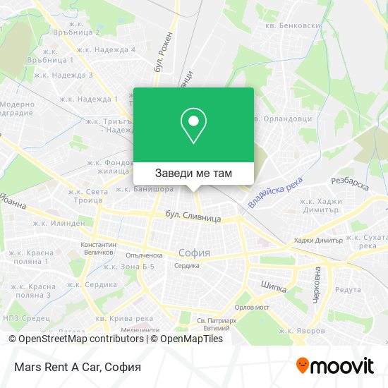 Mars Rent A Car карта