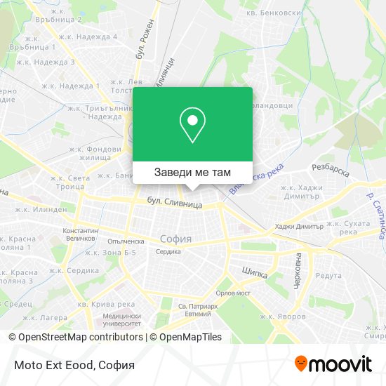 Moto Ext Eood карта