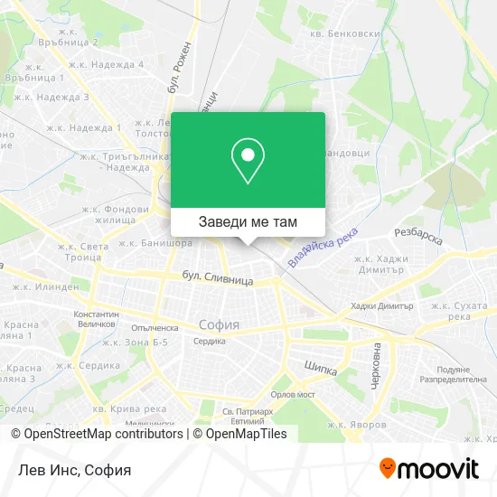 Лев Инс карта