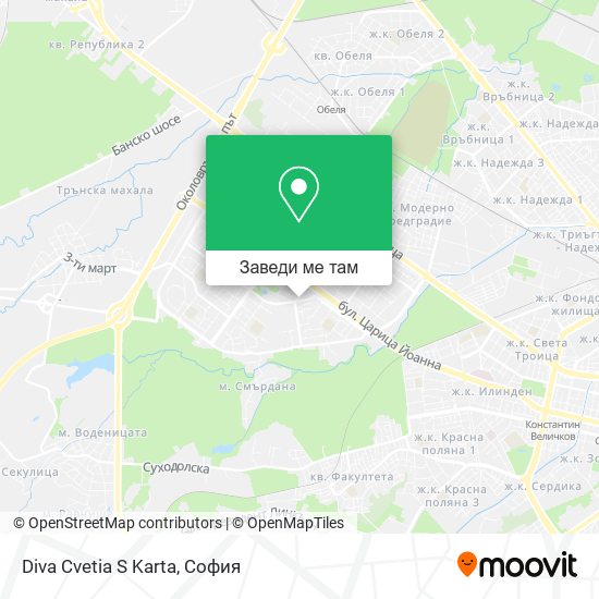 Diva Cvetia S Karta карта