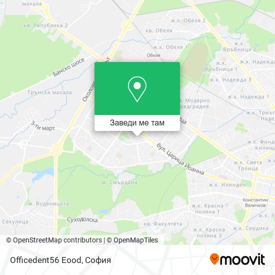 Officedent56 Eood карта