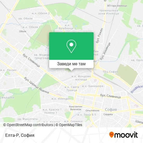 Елта-Р карта