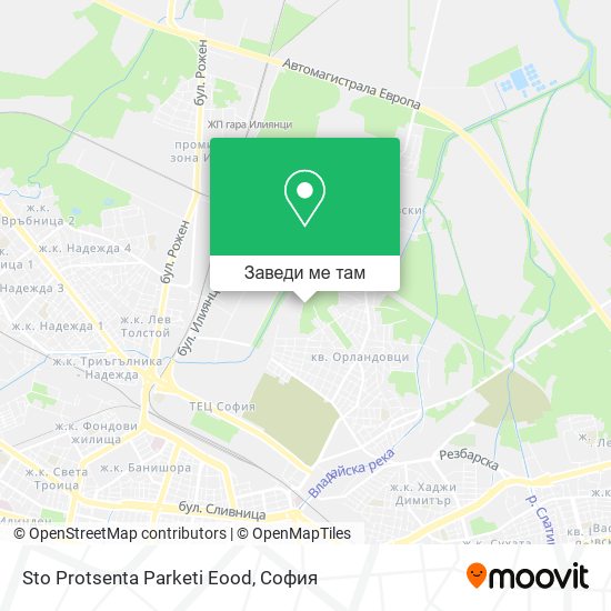 Sto Protsenta Parketi Eood карта