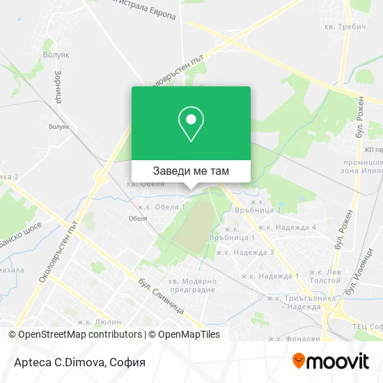 Apteca C.Dimova карта