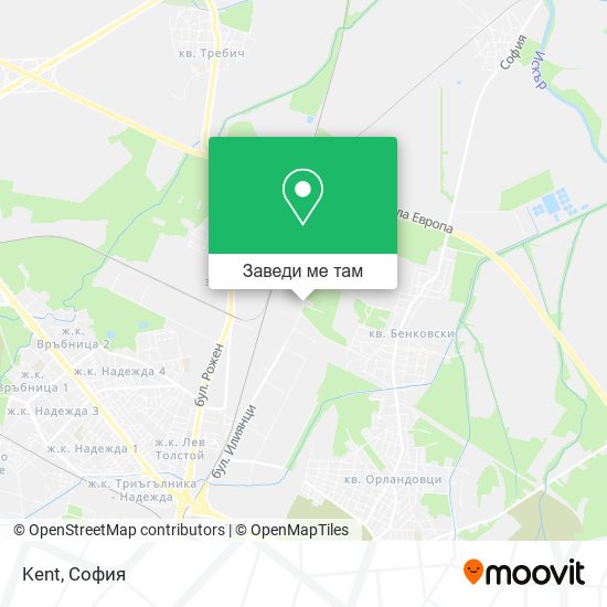 Kent карта