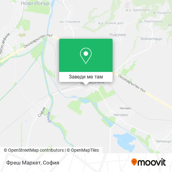 Фреш Маркет карта