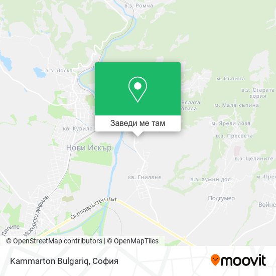 Kammarton Bulgariq карта