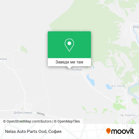 Nelas Auto Parts Ood карта