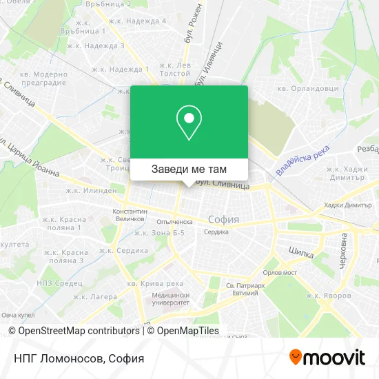 НПГ Ломоносов карта