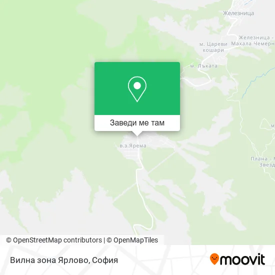Вилна зона Ярлово карта