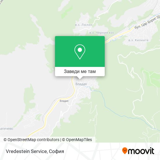 Vredestein Service карта