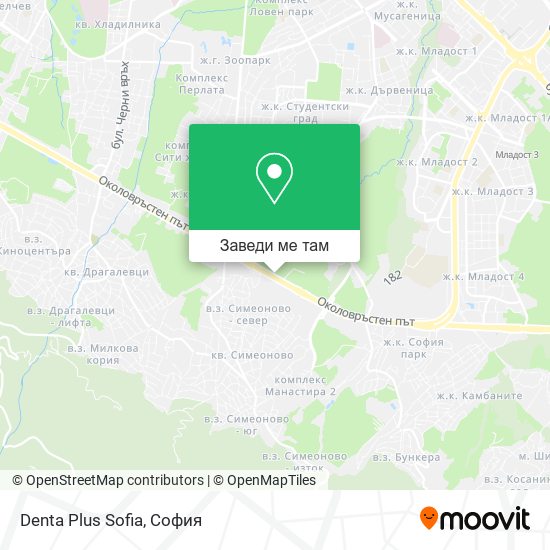 Denta Plus Sofia карта