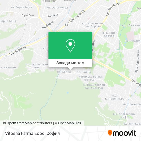 Vitosha Farma Eood карта