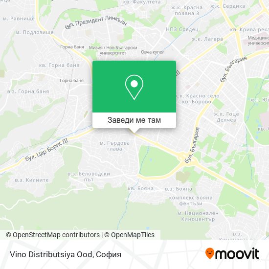 Vino Distributsiya Ood карта