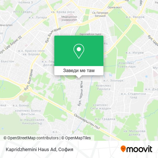 Kapridzhemini Haus Ad карта