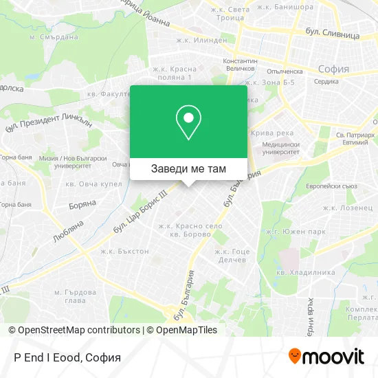 P End I Eood карта