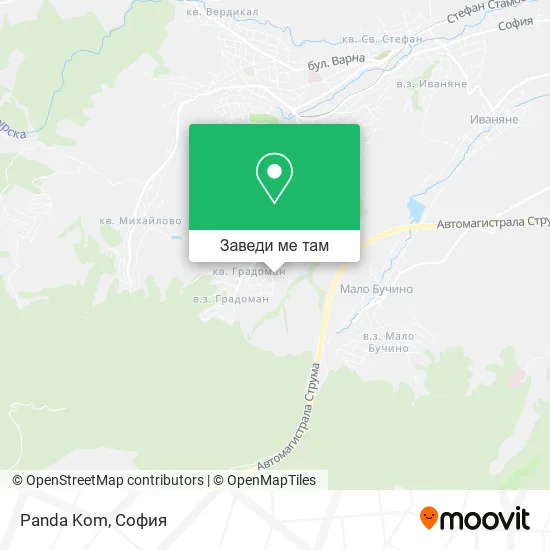 Panda Kom карта